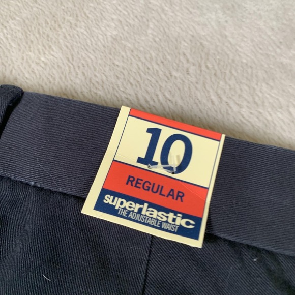 Gap Kids Pants Boys‎ 10 Regular Easy Fit Nanotex Uniform Adjustable Waist NEW - Picture 15 of 16